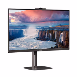 AOC V5 Q27V5CW/BK 27" Quad HD LED Nero - Vista aggiuntiva 4