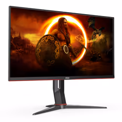 AOC G2 U28G2XU2/BK LED display 28" 4K Ultra HD Nero, Rosso - Vista aggiuntiva 5