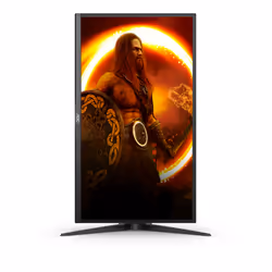 AOC G2 U28G2XU2/BK LED display 28" 4K Ultra HD Nero, Rosso - Vista aggiuntiva 7