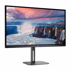 AOC V5 Q27V5N/BK 27" Quad HD LED Nero - Vista aggiuntiva 4