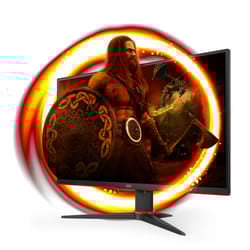 AOC G2 27G2ZNE/BK LED display 68,6 cm (27") 1920 x 1080 Pixel Full HD Nero, Rosso
