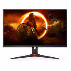 AOC G2 27G2ZNE/BK LED display 68,6 cm (27") 1920 x 1080 Pixel Full HD Nero, Rosso
