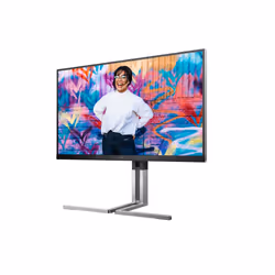 AOC Q27U3CV 27" 4K Ultra HD LCD Nero - Vista aggiuntiva 4