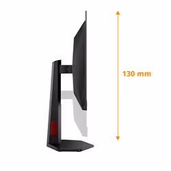 AOC G4 Q27G4SDR Monitor PC 67,3 cm (26.5") 2560 x 1440 Pixel Quad HD QD-OLED Nero, Rosso - Vista aggiuntiva 3