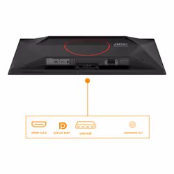 AOC G4 Q27G41ZDF Monitor PC 67,3 cm (26.5") 2560 x 1440 Pixel Quad HD QD-OLED Nero, Rosso - Vista aggiuntiva 3