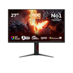 AOC G4 Q27G4ZD/69 Monitor 26,5 pollici QHD OLED 280 Hz 0,03 ms Nero, Rosso