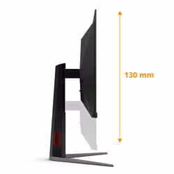 AOC G4 Q27G4ZD/69 Monitor 26,5 pollici QHD OLED 280 Hz 0,03 ms Nero, Rosso - Vista aggiuntiva 2