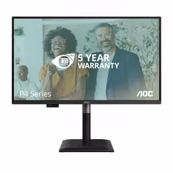 AOC Q27P4CV Monitor PC 68,6 cm (27") 2560 x 1440 Pixel - Vista aggiuntiva 3