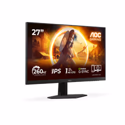 AOC G4 27G4ZRE Monitor PC 68,6 cm (27") 1920 x 1080 Pixel Full HD LED Nero, Rosso - Vista aggiuntiva 2