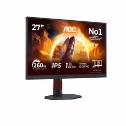 AOC G4 27G4ZR/69 Monitor PC 68,6 cm (27") 1920 x 1080 Pixel Nero, Rosso - Vista aggiuntiva 2