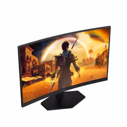 AOC G4 27" IPS FHD 180Hz Monitor PC 68,6 cm (27") 1920 x 1080 Pixel Full HD LCD Nero, Rosso - Vista aggiuntiva 8