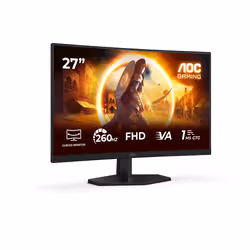 AOC C27G42ZE Monitor PC 68,6 cm (27") 1920 x 1080 Pixel Nero, Rosso - Vista aggiuntiva 2