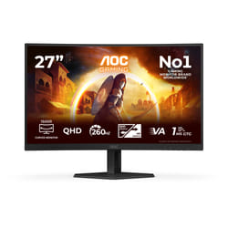 AOC G4 CQ27G4ZE Monitor PC 68,6 cm (27") 2560 x 1440 Pixel Nero, Rosso