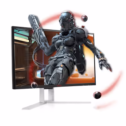 AOC AGON 1 AG271QX Monitor PC 68,6 cm (27") 2560 x 1440 Pixel Quad HD LED Nero, Rosso