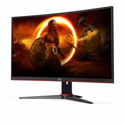AOC G2 C27G2ZE/BK 27" Full HD LED Nero, Rosso - Vista aggiuntiva 4