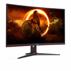 AOC G2 C27G2ZE/BK 27" Full HD LED Nero, Rosso - Vista aggiuntiva 5