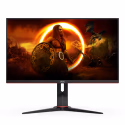 AOC G2 U28G2XU/BK 28" 4K Ultra HD LED Nero, Rosso