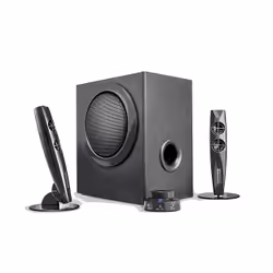 Wavemaster Stax BT, 2.1 canali, Universale, Nero, 3 m, Da Incasso, 70 x 70 x 35 mm