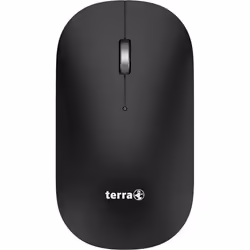 TERRA NBM1000B, Ambidestro, Ottico, RF senza fili + Bluetooth, 4000 DPI, Nero