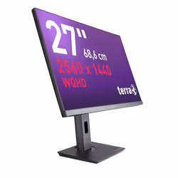 TERRA 3030223 Monitor PC 68,6 cm (27") 2560 x 1440 Pixel Wide Quad HD LCD Nero
