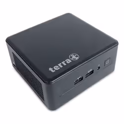 Wortmann AG TERRA 1009994 PC/stazione di lavoro Intel® Core™ i3 i3-1315U 8 GB DDR4-SDRAM 500 GB SSD Windows 11 Pro Mini PC Nero