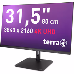 TERRA 3030234 Monitor PC 80 cm (31.5") 3840 x 2160 Pixel 4K Ultra HD LCD Nero - Vista aggiuntiva 5