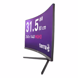 TERRA 3285W Monitor PC 80 cm (31.5") 2560 x 1440 Pixel Wide Quad HD LCD Nero - Vista aggiuntiva 2