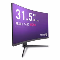 TERRA 3285W Monitor PC 80 cm (31.5") 2560 x 1440 Pixel Wide Quad HD LCD Nero - Vista aggiuntiva 4