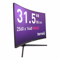 TERRA 3285W Monitor PC 80 cm (31.5") 2560 x 1440 Pixel Wide Quad HD LCD Nero - Vista aggiuntiva 5