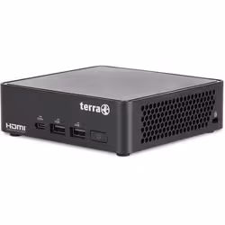 TERRA Micro 6000 SILENT GREENLINE Intel Core 5 120U 16 GB DDR5-SDRAM 500 GB SSD Windows 11 Pro Micro PC Mini PC Nero - Vista aggiuntiva 3