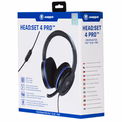 Snakebyte Head:Set 4 Pro Auricolare Cablato A Padiglione Gaming Nero, Blu - Vista aggiuntiva 5