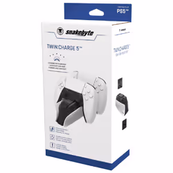 Snakebyte TWIN:CHARGE 5 (PS5) Bianco Joystick Analogico/Digitale Playstation - Vista aggiuntiva 5