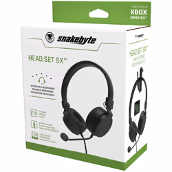 Snakebyte HEAD:SET SX (SERIES X|S) Auricolare Cablato A Padiglione MUSICA Nero - Vista aggiuntiva 8