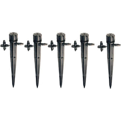 Kit 5 Nebulizzatori irrigatore 360° Regolabile 0-37 Lt/H 1/4 - Uniflex