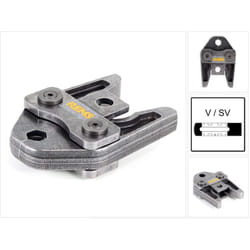 Pinza di pressatura standard V15 ( 570115 ) per romax 4000 / Akku Press acc ecc. - Rems