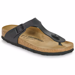 Sandalo Gizeh Bf Sretta di Birkenstock per adulti, nero, sintetico.