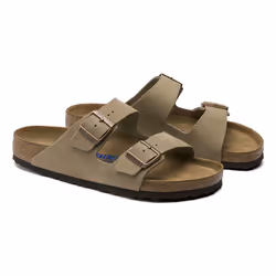 Birkenstock Arizona, Sandali, Maschio, Adulto, Grigio talpa, Tinta unita, Tedesca
