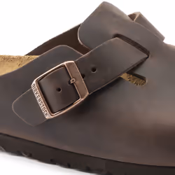 Birkenstock Boston Zoccoli Unisex Marrone - Vista aggiuntiva 4