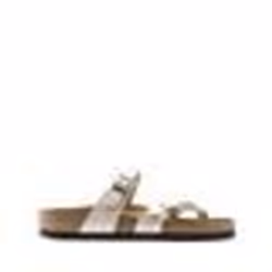 Sandalo BIRKENSTOCK Mayari Normale in pelle bianca per adulti, un classico confortevole e senza tempo.