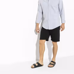 Birkenstock Arizona Sandali Unisex Nero - Vista aggiuntiva 7