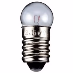Goobay 9581, 2,35 W, E10, 300 h, Bianco caldo, Globo, E10