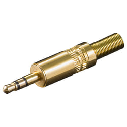 Goobay 11018 cavo di collegamento 3.5 mm Oro