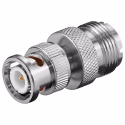Goobay 11351, BNC, UHF, Argento
