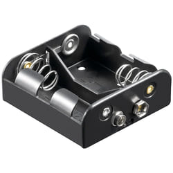 Goobay 11455 portabatteria e clip snap 2 C