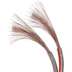 Goobay 15121 cavo audio 100 m Trasparente