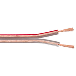 Goobay 15133 cavo audio 100 m Trasparente