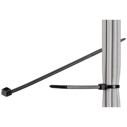 Goobay 17073 fascetta Fascetta a strappo Nylon Nero 100 pz