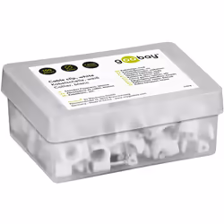 Goobay 17078 fermacavo Bianco 100 pz - Vista aggiuntiva 6