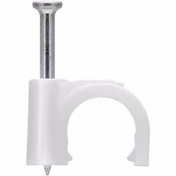 Goobay 17081 fermacavo Bianco 100 pz