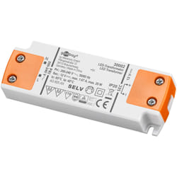 Goobay 30002 power supply Adatto per uso interno Trasformatore di illuminazione elettronico 20 W